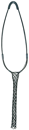 Hoisting stocking grip for 1/2" flexible, foam dielectric coaxial cable or 1/2" super flexible, foam dielectric coaxial cable - non-magnetic tinned bronze
