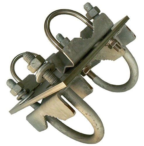 Y2300-XL Galvanised heavy duty Right-angle mount clamp 50-90mm Pole