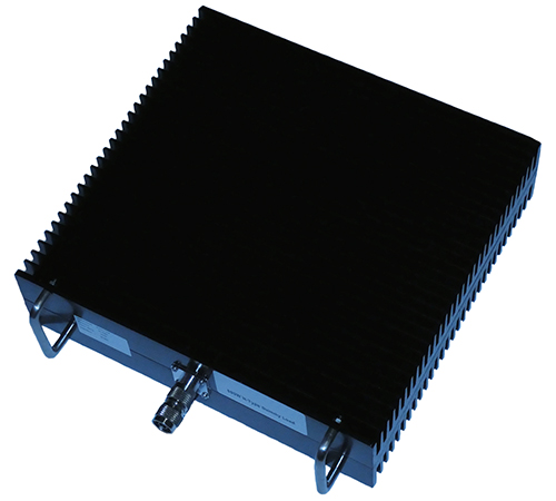 500 Watt N-type male dummy load, large heatsink, DC-3 GHz, 50 Ohms - 420mm x 140mm x 132mm