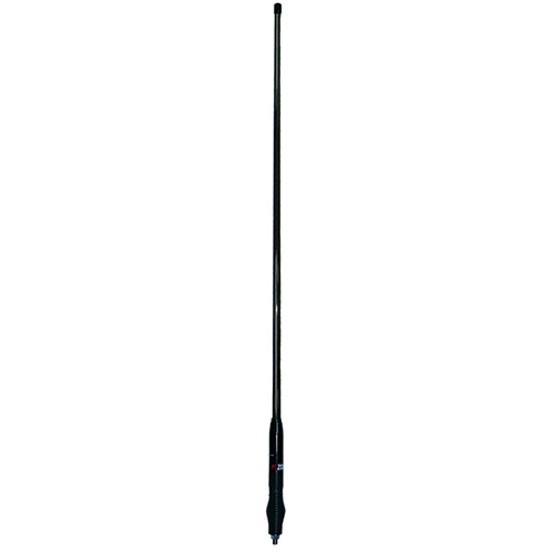 All-black AM/FM radio receive heavy-duty detachable antenna, solderless radio connector, 5m cable, receive only - 1.1m