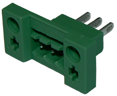 Phoenix pluggable terminal block, MSTB series, 5.08mm pitch, plug in - 3 way