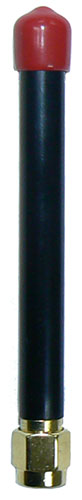 Omnidirectional ISM 5.8GHz portable whip, SMA male, 5W, 2.5 dBi - 73mm