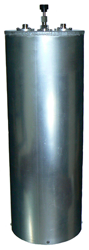 FM Radio single band-pass cavity filter, 88 - 108 MHz, specify 200 kHz, N-type female, 500W, anodised finish - 740mm x 203mm O.D.