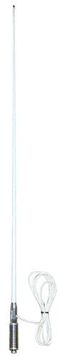 High gain heavy-duty ISM 900 MHz spring base vehicle antenna, 890-960 MHz, 30W, FME female, 5m cable, 8.1 dBi - 2.2m