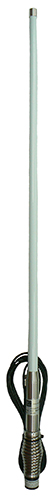 Detachable high gain 4G mobile phone vehicle antenna, white, 825-960 MHz & 1710-2190 MHz, 30W, FME female, 5m cable, 6.2-3 dBi - 1.2m