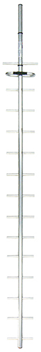High gain 15 element round boom 4G cellular Yagi antenna, aluminium, 825-890 MHz, 50W, N-type female, 200mm cable, 14 dBd - 1.85m