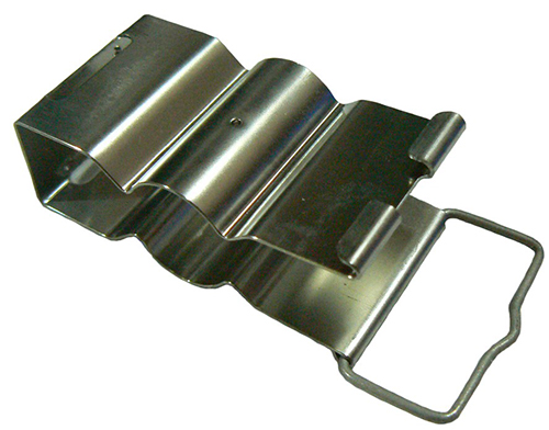 Pack 10 304 stainless steel clip style hanger clamps for 1/2" foam dielectric or radiating cable
